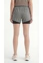 Short Deportivo Gris Con Ciclista Interno Para Mujer de Belife