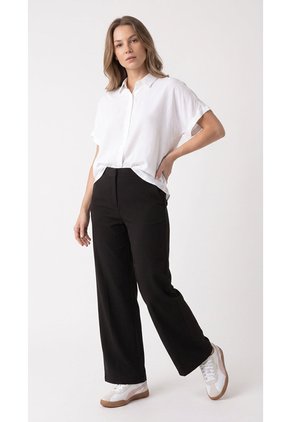 Blusa Ivory Manga Corta Para Mujer