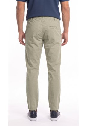 Pantalón Chino Caqui Para Hombre