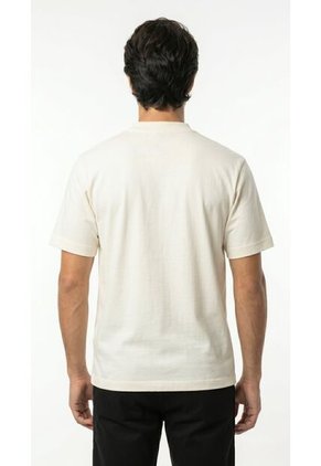 Camiseta Manga Corta Cruda Para Hombre