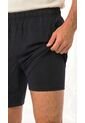 Pantaloneta Deportiva Negra Con Ciclista Para Hombre de Belife
