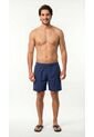 Bermuda De Playa Reversible Verde Estampada Para Hombre de Belife