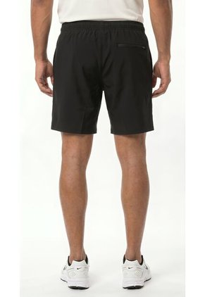 Pantaloneta Deportiva Negra Con Ciclista Para Hombre