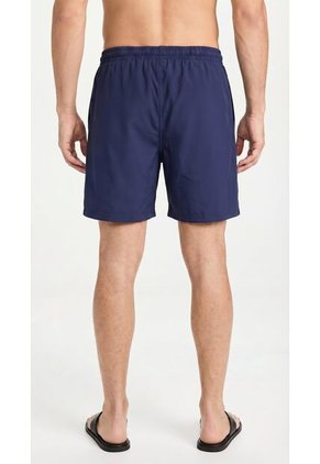 Bermuda De Playa Reversible Verde Estampada Para Hombre