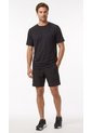 Camiseta Deportiva Negra Con Bloques Para Hombre de Belife