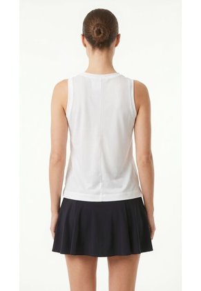 Camiseta Deportiva Blanca Manga Sisa Para Mujer