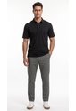 Polo Hibrida Negra Para Hombre de Belife