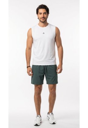 Pantaloneta Verde Con Ciclista Interno Para Hombre