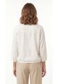 Camisa Ivory Manga 3/4 Para Mujer de Belife