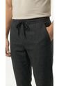 Pantalón Negro Jaspeado Para Hombre de Belife