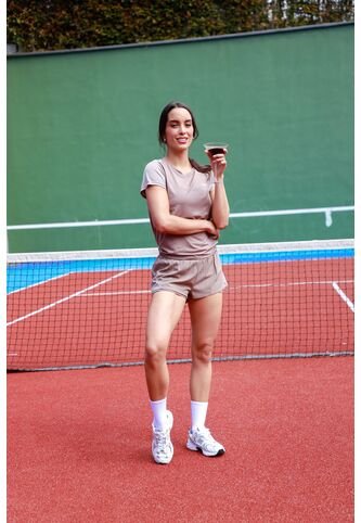 Short Deportivo Café Con Ciclista Para Mujer Belife