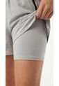 Short Deportivo Gris Para Mujer Con Ciclista Interno de Belife
