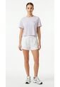 Camiseta Deportiva Lila Silueta Corta Para Mujer de Belife