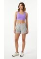 Short Deportivo Gris Para Mujer Con Ciclista Interno de Belife