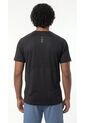 Camiseta Deportiva Negra Manga Ranglan Para Hombre de Belife