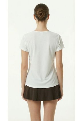Camiseta Deportiva Blanca Para Mujer