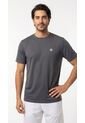 Camiseta Deportiva Gris Oscuro Para Hombre de Belife