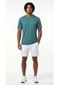 Camiseta Deportiva Verde Esmeralda Manga Corta Para Hombre de Belife