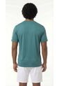 Camiseta Deportiva Verde Esmeralda Manga Corta Para Hombre de Belife