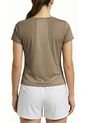 Camiseta Deportiva Café Para Mujer de Belife