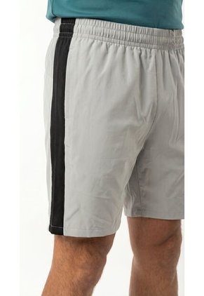Pantaloneta Deportiva Gris Para Hombre