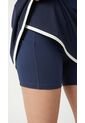 Falda Deportiva Azul Para Mujer Con Ciclista Interno de Belife