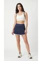 Falda Deportiva Azul Para Mujer Con Ciclista Interno de Belife