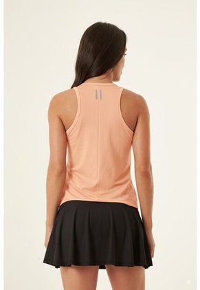 Camiseta Deportiva Manga Sisa Melón Para Mujer