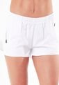Short Deportivo Blanco Con Ciclista Interno Para Mujer de Belife