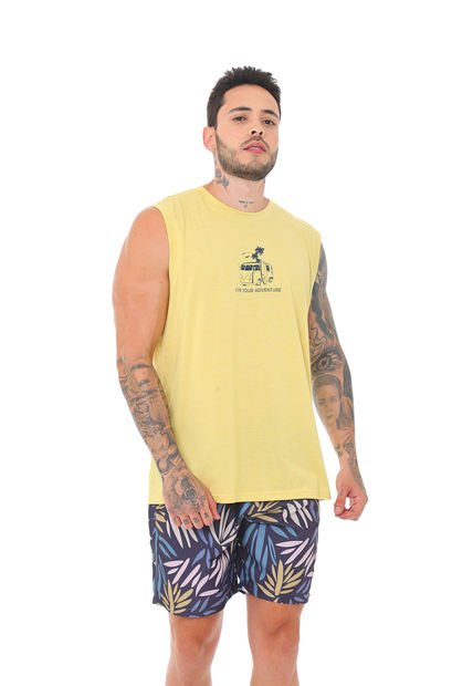 Camiseta  Playa Para Hombre Belife
