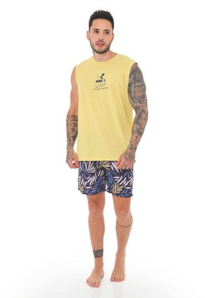 Camiseta Playa Para Hombre Belife