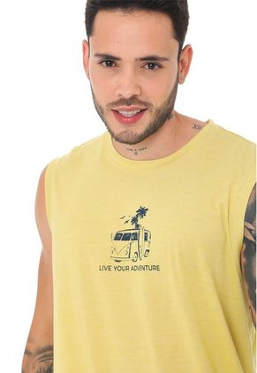 Camiseta Playa Para Hombre Belife