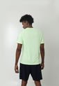 Camiseta Deportiva Verde Manga Corta Para Hombre Belife de Belife