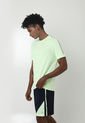 Camiseta Deportiva Verde Manga Corta Para Hombre Belife de Belife