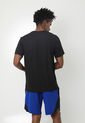 Camiseta Deportiva Negra Fondo Entero Para Hombre Belife de Belife