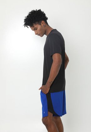 Camiseta Deportiva Negra Fondo Entero Para Hombre Belife