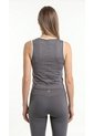 Camiseta Deportiva Gris Manga Sisa Para Mujer de Belife