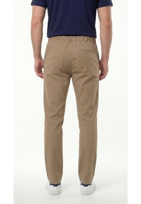 Pantalón Chino Café Para Hombre