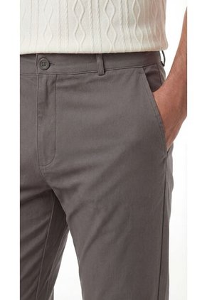Pantalón Chino Gris Para Hombre