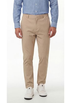 Pantalón Café Claro Para Hombre