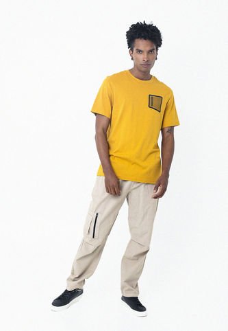 Pantalón Café Botas Con Elastico Para Hombre Belife Belife