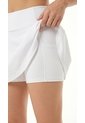 Falda Deportiva Blanca Con Ciclista Interno Para Mujer de Belife