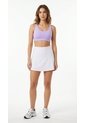 Falda Deportiva Blanca Con Ciclista Interno Para Mujer de Belife
