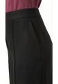 Pantalón Negro En Lino Para Mujer de Belife