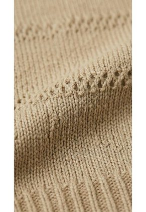 Blusa Tejida Manga Sisa Croche Mujer