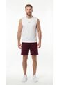 Pantaloneta Deportiva Burgundy Para Hombre de Belife