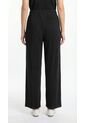 Pantalón Negro Plisado Para Mujer de Belife