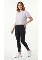 Legging Negro Pretina Alta Para Mujer de Belife