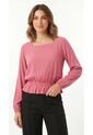Blusa Rosada Manga Larga Para Mujer de Belife