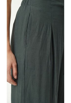 Pantalón Verde Amplio Para Mujer